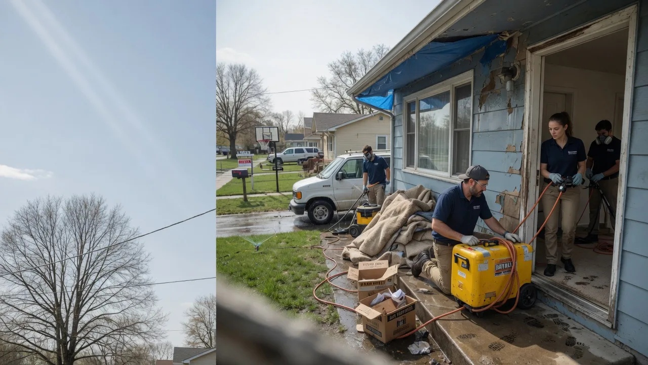 Basement Flood Cleanup in Hamilton, PA near me